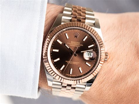 rolex datejust chocolate scritta bianca|rolex datejust 126331.